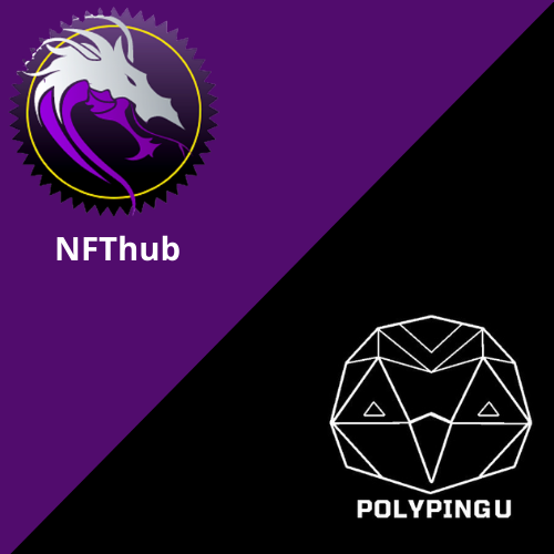 polypingu's tweet photo. We're excited to announce our partnership with NFTHUB! 

AS part of our efforts to eventually be a DeFi Hub, we recognise that NFT's are a very essential part of DeFI and crypto in general! Thus we have partnered up with NFTHUB, a Pioneer in the DeFi NFT Space!

(1/2) https://t.co/oZqQyOCysw