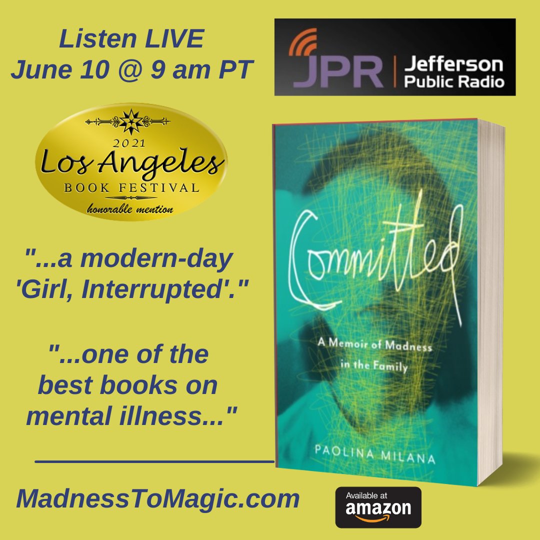 MadnessToMagic's tweet photo. LIVE TODAY JUNE 10 @ 9 am PT!
Join us! Call in at 800-838-3670.  
Listen live at https://t.co/jkPcU3rn0F or on a radio station near you at https://t.co/jrfY0GBUWd. @JeffExchange.

#mentalhealthawareness #caregiversupport #dysfunctionalfamily https://t.co/6hxiETBFLi