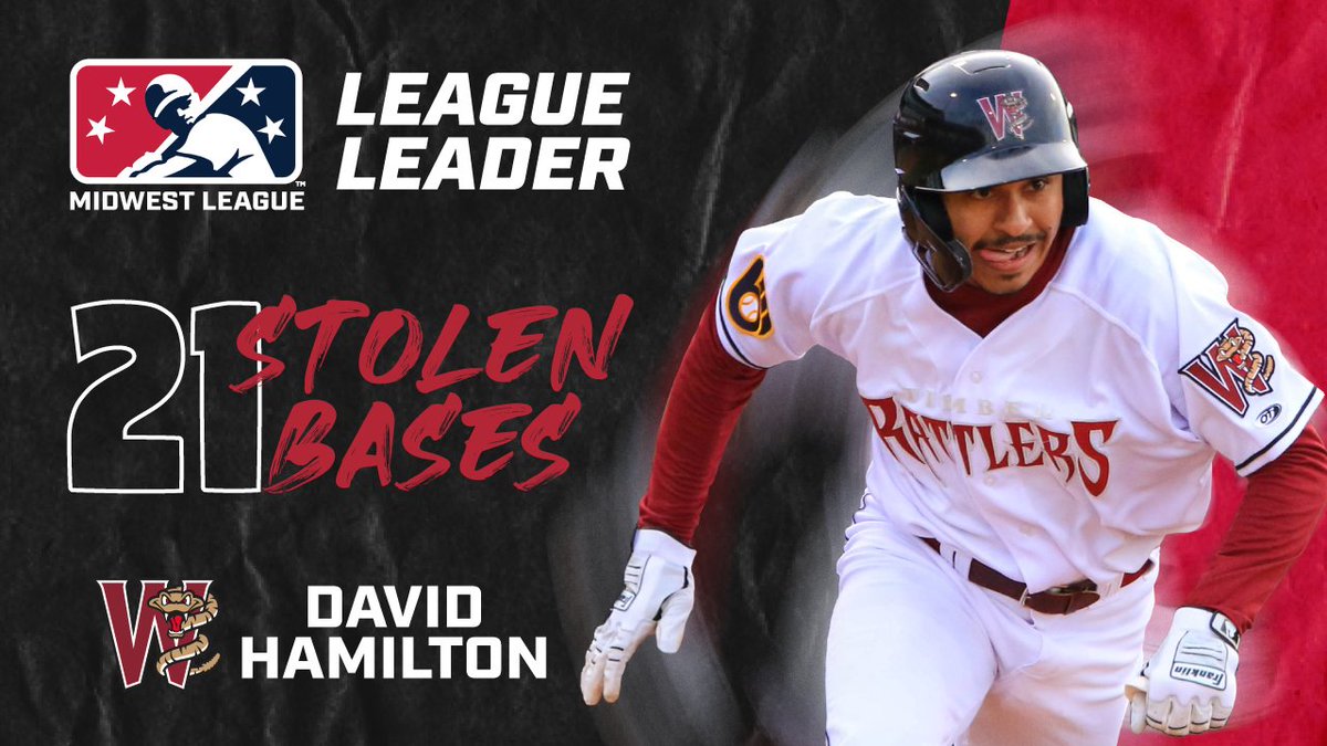 The #Trats lineup is a force to be reckoned with right now. We have a feeling these graphics are going to be outdated really fast! 👏🔥
.
.
#TRatNation #MiLB #LeagueLeaders #stats #MidwestLeague #MinorLeagueBaseball #TimberRattlers
