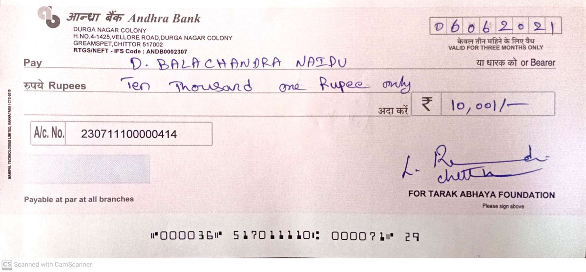 NTR_Charities's tweet photo. Our Team @TarakAbhaya Members Given Financial Assistance Of 10,001 To Tyagarajulu Naidu Garu Who's Suffering From Covid In ICU.

@tarak9999 ❤️
#NTRCharitableServices
#CaringForNeedy https://t.co/Bf9ErYq8t6