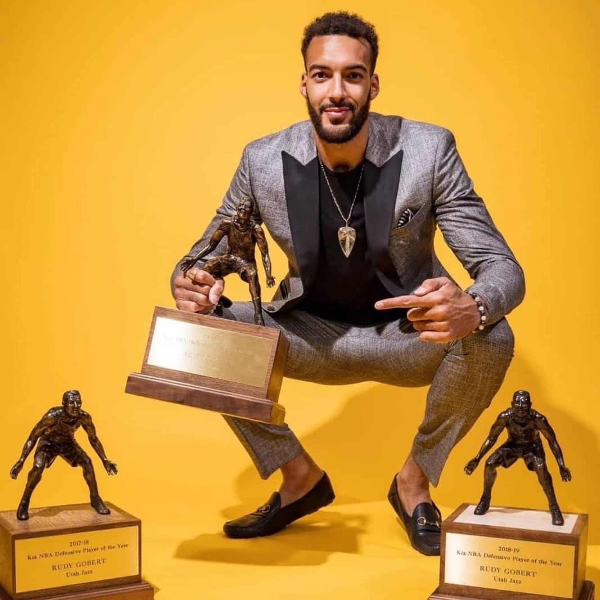 Rookie Republic on X: "🇫🇷 RUDY GOBERT DPOY 🏆 Et c'est le troisième trophée de DPOY pour le frenchy ! Soit autant qu'un certain Dwight Howard 💪🏻 Seuls Dikembe Mutombo et Ben