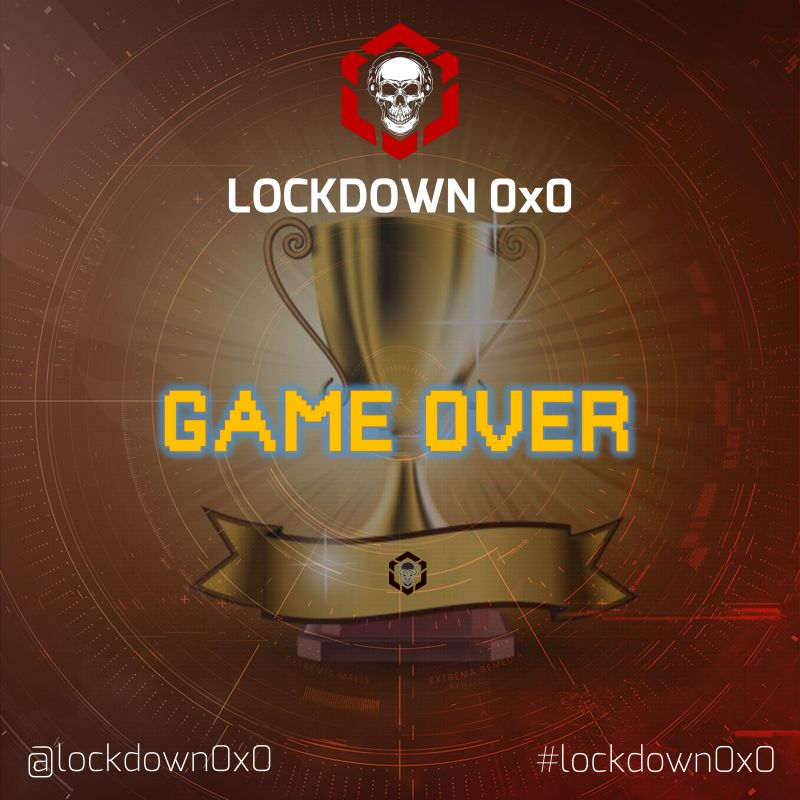 ¡Tenemos ganador!
Una institución ha capturado la bandera de Lockdown0x0 y conseguimos una beca de 100% para Ciberseguridad, pronto daremos los detalles.

¡Estamos felices!

#Lockdown0x0 #DesafioLockdown0x0
