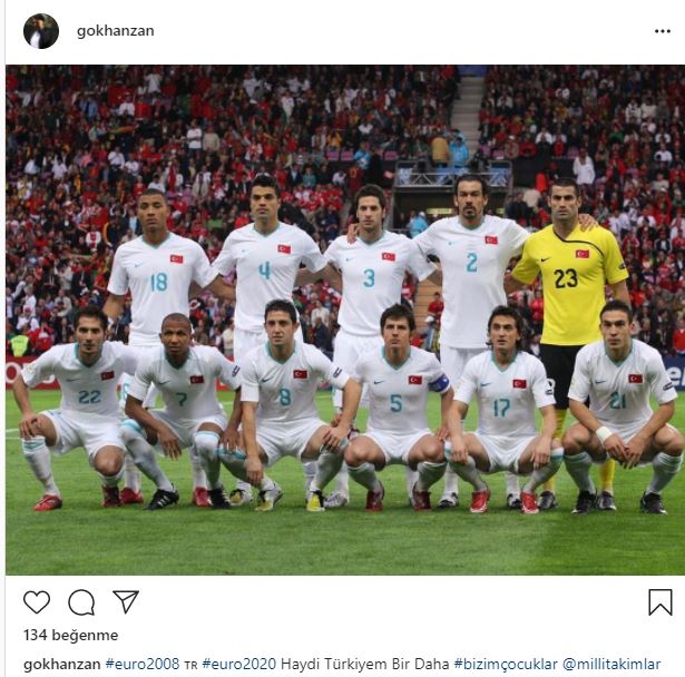 EURO 2008'in kahramanlarından Gökhan Zan: 'Haydi Türkiyem! Bir daha...'