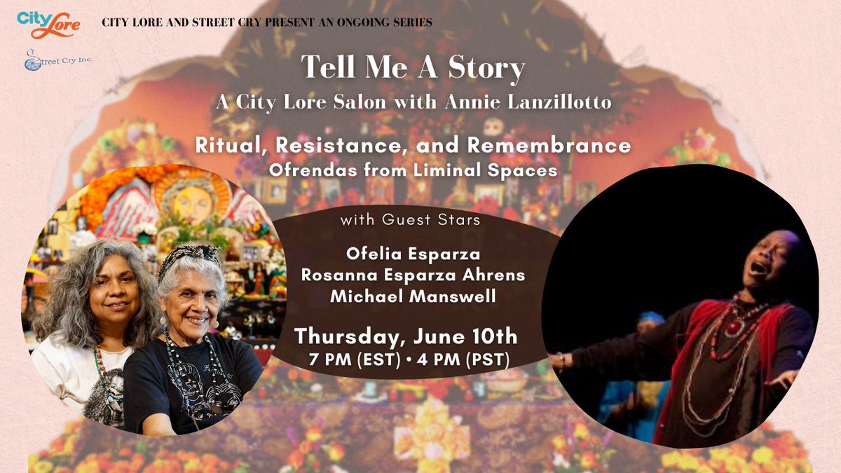 City_Lore's tweet photo. Join us this evening for our salon series with Annie Lanzillotto! 

RSVP: https://t.co/z68PKjU07E https://t.co/0sVm3sYIY7