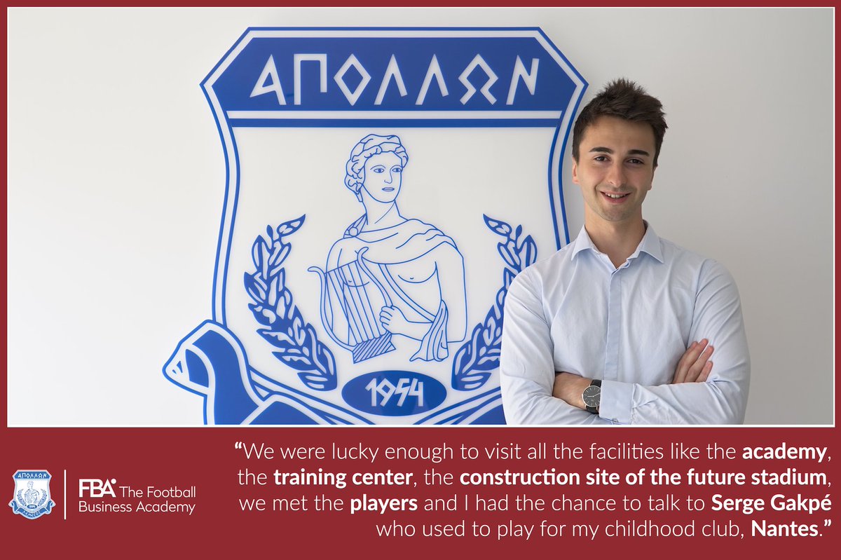 TheFBA's tweet photo. #MyInternshipAt..@APOLLONFC 

I took a leap of faith and decided to sign up as a Candidate for @TheFBA's Professional Master. Ever since, this journey brought me a lot in terms of knowledge and contacts, and I’ve been very happy about it.

Read the blog➡️: https://t.co/vmdPtYWnTi https://t.co/AGpsA6OgJ9