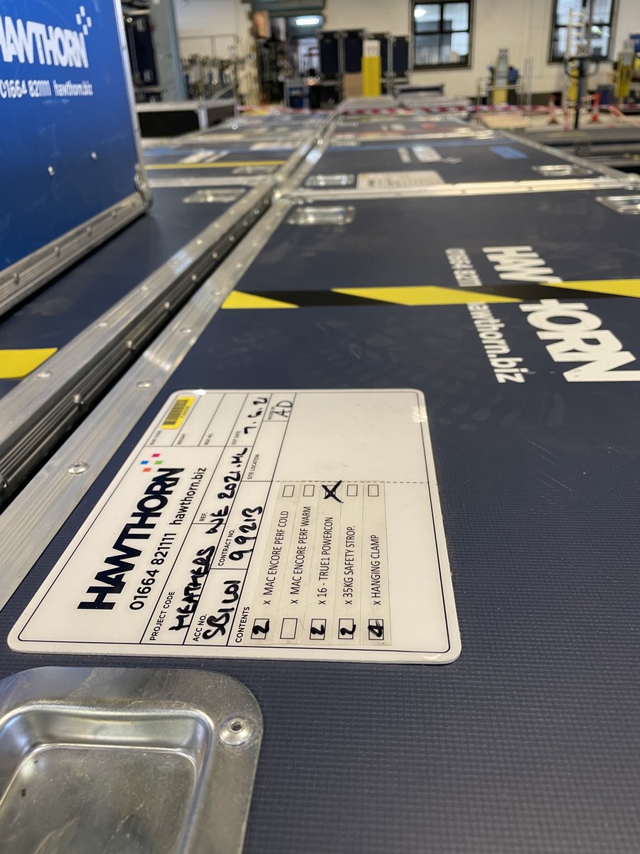 Epic week of lighting prep for <a href="/HeathersMusical/">Heathers the Musical</a> <a href="/JosephMusical/">Joseph the Musical</a> &amp; <a href="/PriscillaTourUK/">Priscilla Queen of the Desert UK Tour</a> all loading in next week !! So fortunate to have @chrisvaughan08 <a href="/samwright21/">Sam Wright</a> &amp; #SonicHarrison masterminding it all at <a href="/prguk/">PRG</a> <a href="/EncoreEMEA/">Encore EMEA</a> <a href="/SLXmedia/">SLX Hire & Events</a>