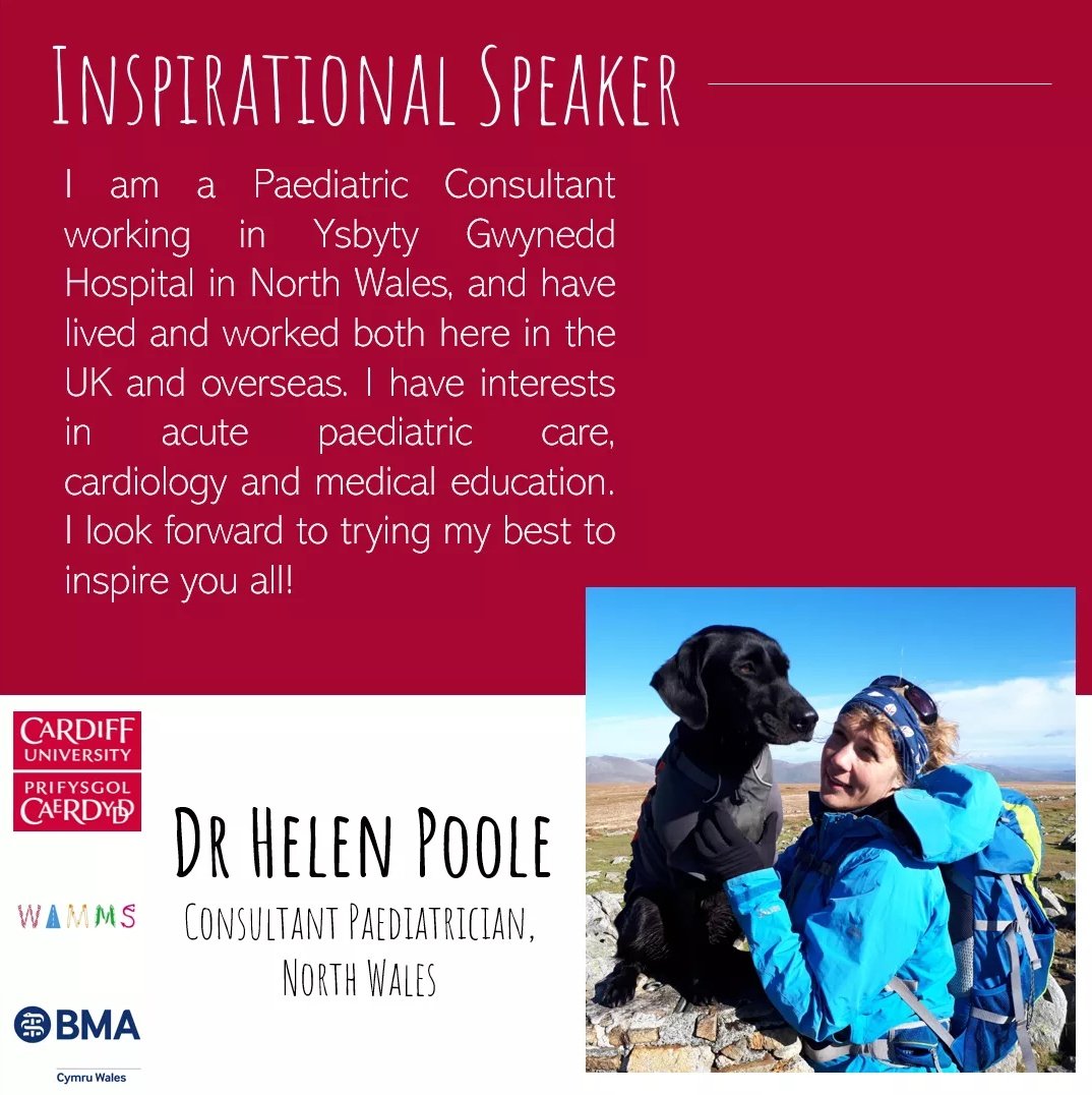 ⭐Inspirational Speaker!⭐ To give you an insight into being a Doctor and working in Paediatrics, we have the fantastic Dr Helen Poole! We hope you find her talk inspiring!🩺📚💉 #cuwamms #trainworklive #choosepaeds #MedSchoolApplicantsConference2021 #wideningparticipation