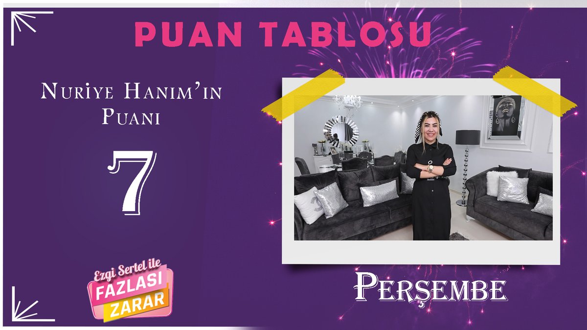 Nuriye Hanım rakiplerinden 7 puan topluyor 🎉
Haftanın finalinde bizleri neler bekliyor?
<a href="/trt1/">TRT 1</a> #FazlasıZarar 🛍