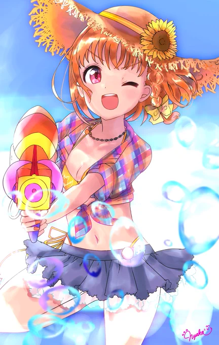 #夏だし水着絵載せようぜ
最近のと去年描いたの 