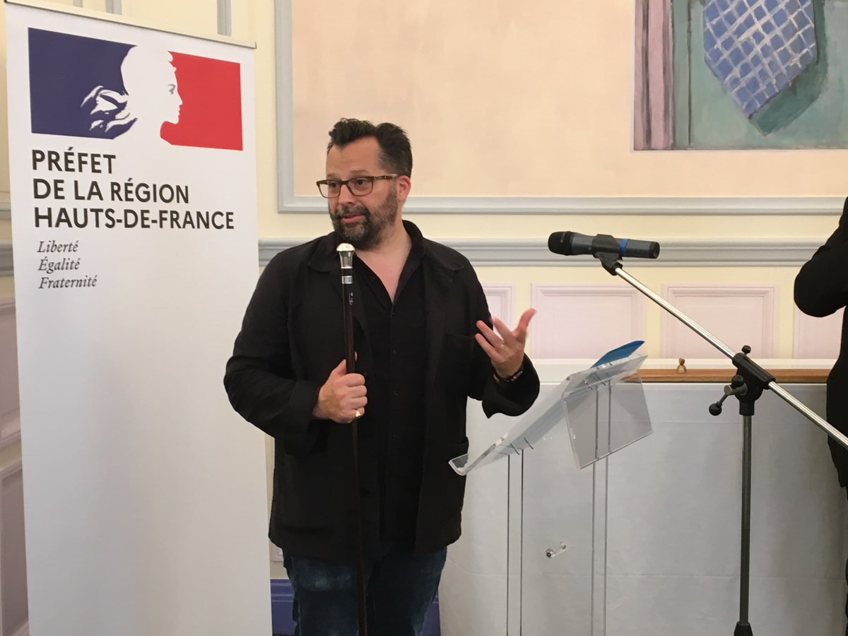 FestSeriesMania's tweet photo. Actuellement à la préfecture de @lillefrance , se tient la remise du #PrixVidocq pour la série lauréate de 2020 : #Trauma de Henri Debeurme et Aurélien Molas, avec Guillaume Labbé dans le rôle-titre, @BancilhonMargot et @theoliviaross. Une production @EmpreinteDig. https://t.co/qK8yQSBMjL