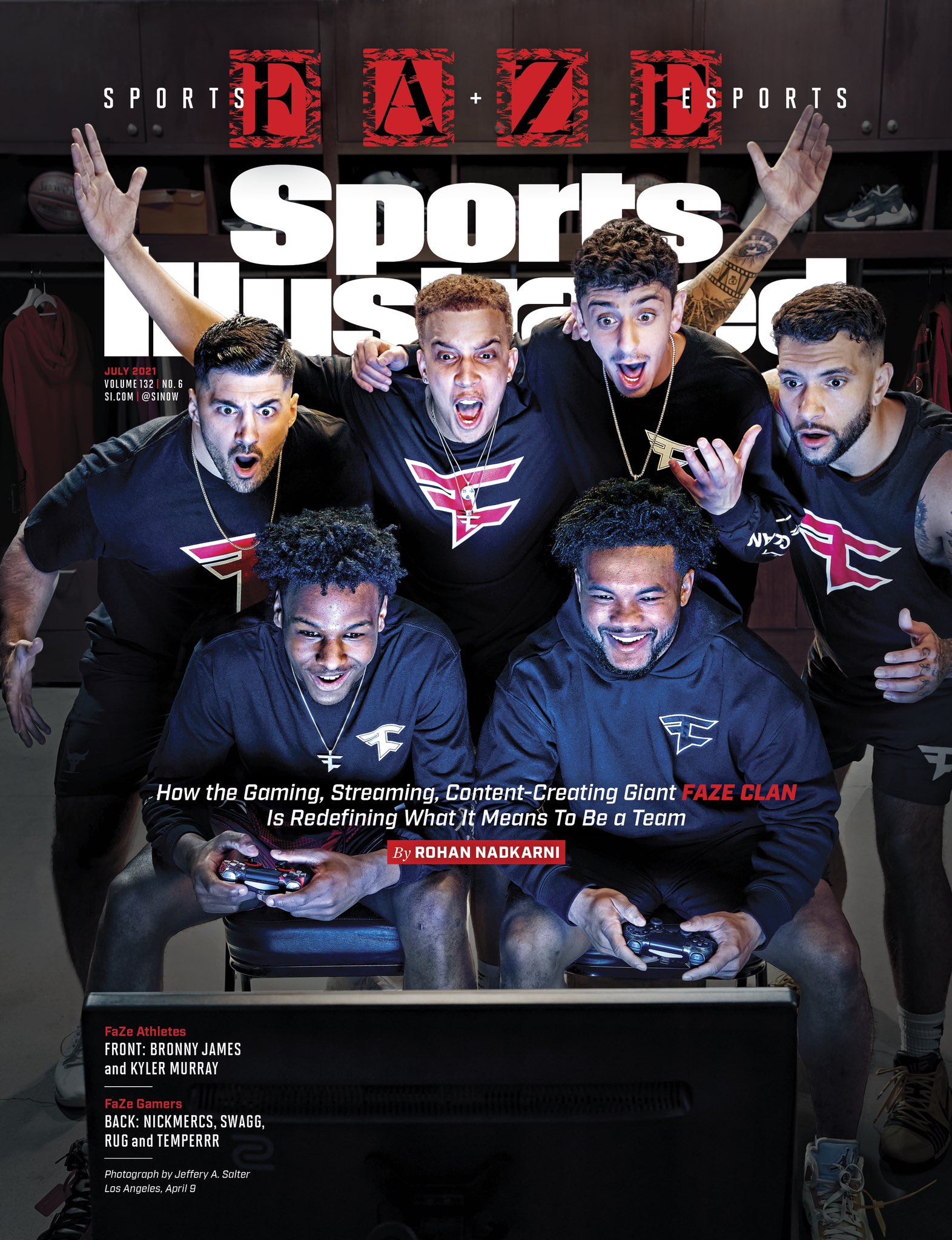 Faze Nickmercs Cover Of Sports Illustrated T Co Tjaw2uugxr Twitter
