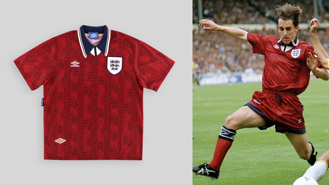 England 1994-95 away kit