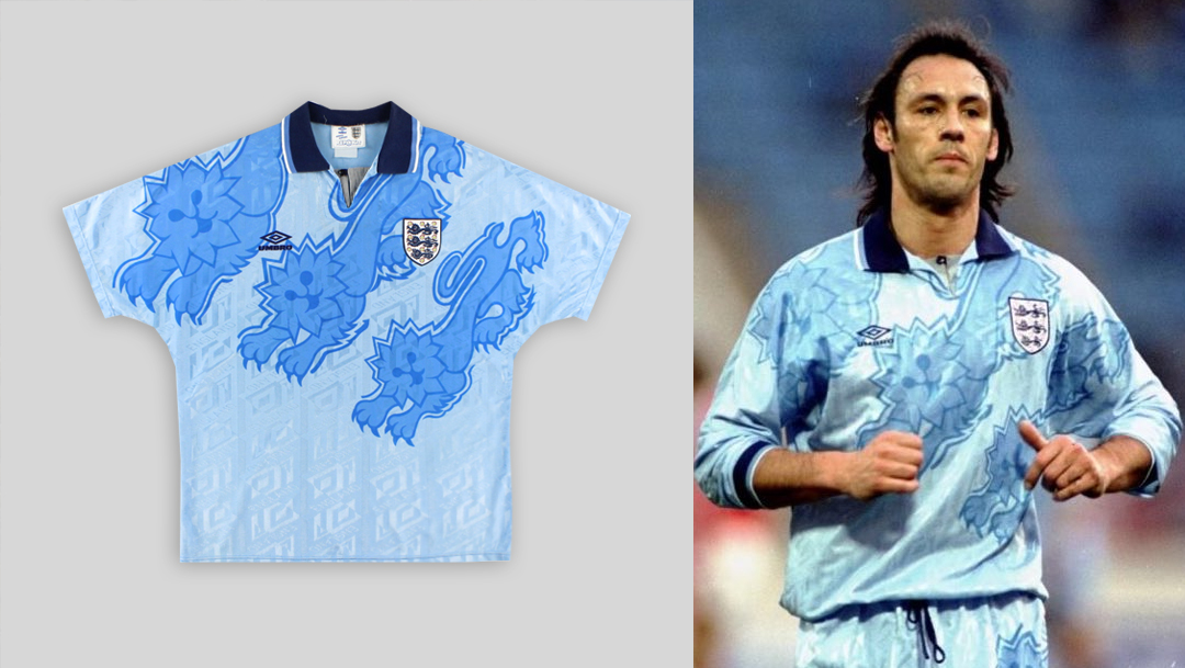 My Favourite England Football Kits