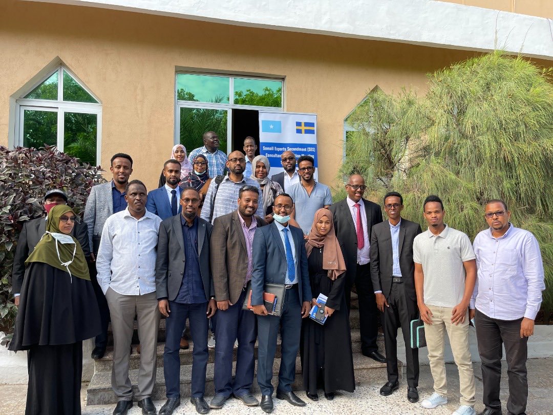 A very competent team - ready to give their best. It was a pleasure interacting with each and everyone of you. Good luck with this huge responsibility. ⁦<a href="/SwedeninSomalia/">Sweden in Somalia</a>⁩ ⁦<a href="/nis_africa/">NIS Foundation Africa</a>⁩