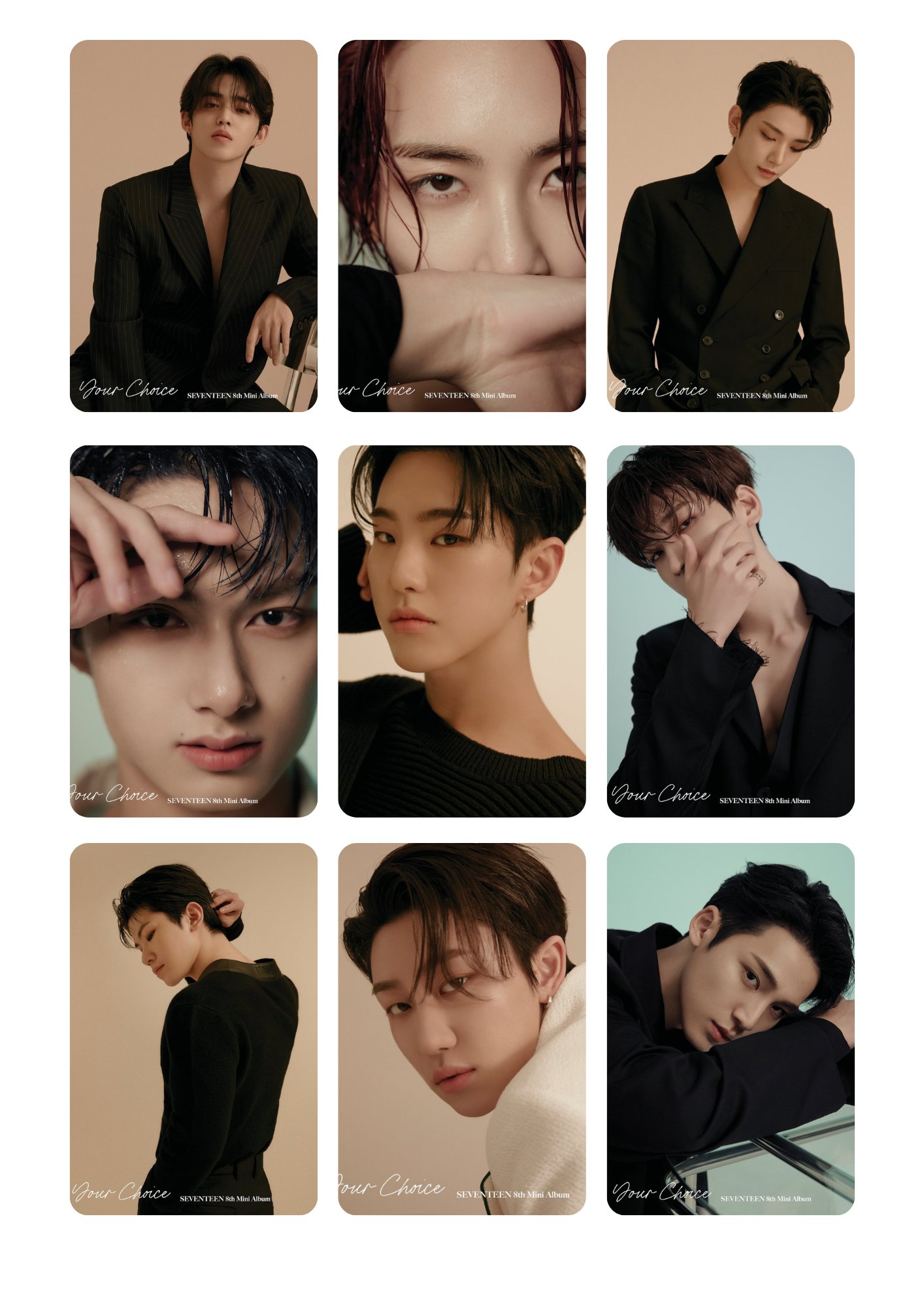 SEVENTEEN BE THE SUN インスタントフォト サイン入り ジュン K-POP