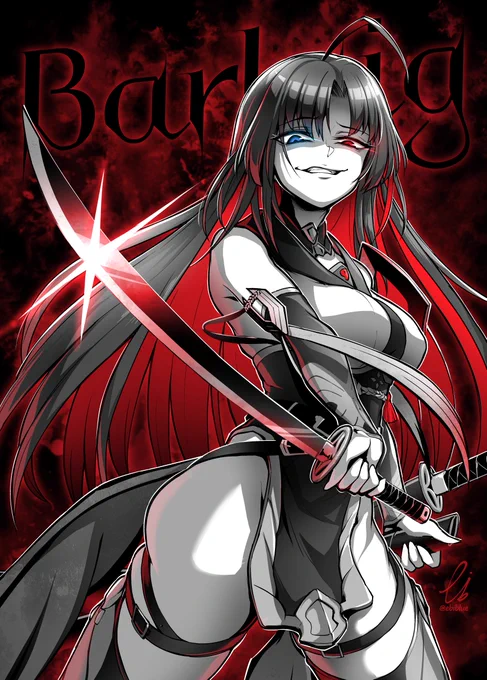 不老不死の剣士さんを描きました😈✒

- skeb / commission - 