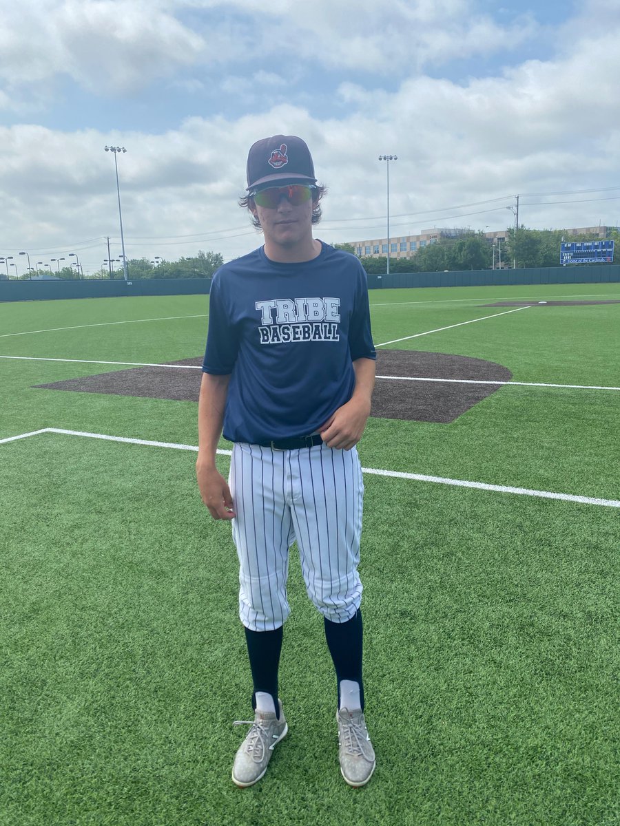 FiveToolTexas's tweet image. #NTXClassic F: Tribe Baseball-V 13, Rowlett Regulators 0
PoG: Will Jackson 5IP, 8K, 2H
Hitter: Ty Ludka 1-1, 2 RBI, 2R, 2 BB