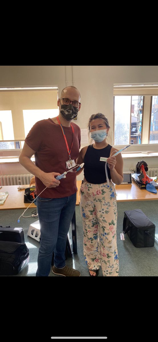 ThoracicAGuys's tweet photo. After a very challenging 18 months, today we were finally back doing what we love best … teaching all things one lung! We are only just getting warmed up again so watch this space for our future courses!! @GSTTanaesthesia @AnastasescuI @Ambu_UK https://t.co/GccTwbhAdw