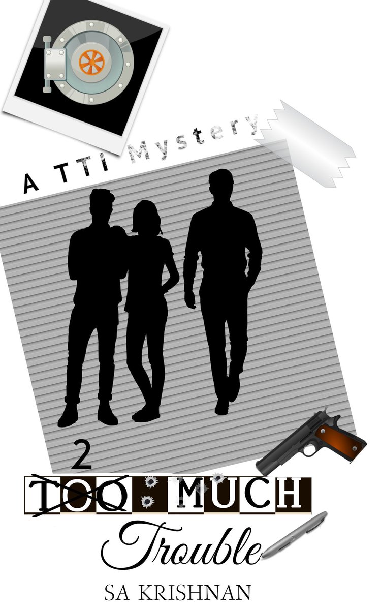 Two Much Trouble
"Trouble never comes alone."
A TTI mystery
Free on KU
amazon.com/dp/B08WL2WVT4/… 
amazon.in/Two-Much-Troub…
E book by SA Krishnan
#romancereads #mystery #kindle #KU #valentine