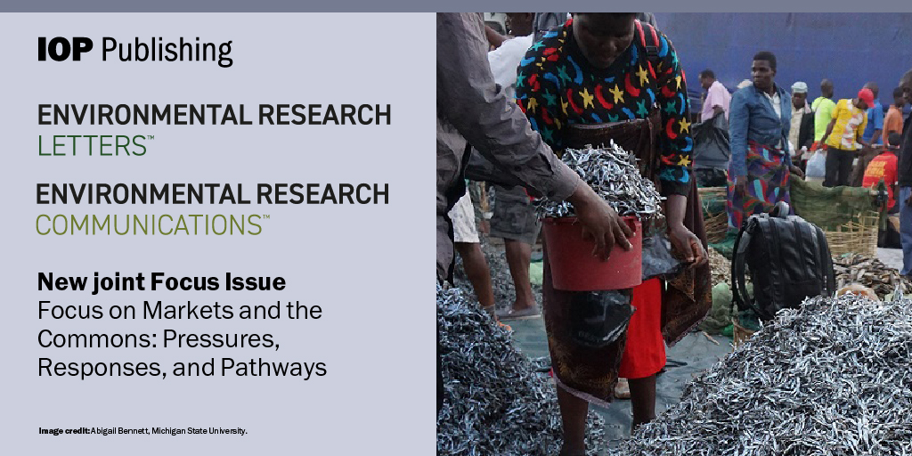 IOPenvironment's tweet photo. ERL & ERC joint focus issue on #Markets and the #Commons: Pressures, Responses, and Pathways:https://t.co/YhXJ9MhauT
Submit your proposal by 15July here: https://t.co/erOazTRdaw
@dustingarrick @AbbyEliBennett @gbepstein @t8el @Ruth_Meinzen_D @MajaVelez
#EnvironmentalResource https://t.co/L3q1PmikMg
