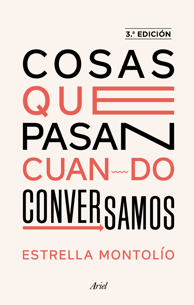 emontoliod's tweet photo. ¡3ª edición de #cosasquepasancuandoconversamos!
🥳
¡Muchas gracias, queridas lectoras, estimados lectores, por vuestro apoyo!💖
Me estáis diciendo cosas muy bonitas sobre el libro☺️
¡Ojalá lo sigáis regalando a vuestra gente querida!🎁📕
¡El #lenguaje y la #conversación son lo +! https://t.co/Qs6eBOlAGD