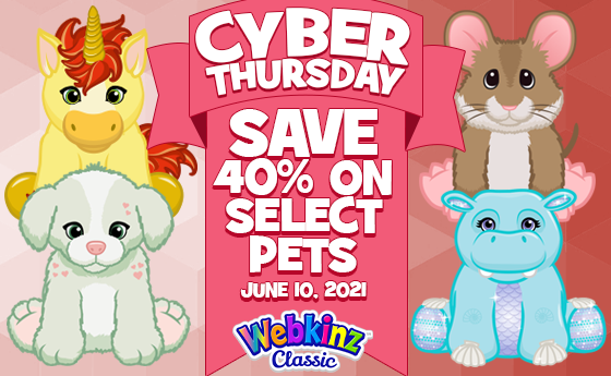 webkinz estore pets
