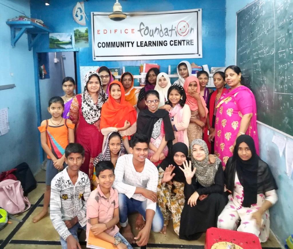 media_edifice's tweet photo. "Teaching is a very rewarding experience — especially when your students achieve great things. When a student from our Community Learning Centre clears the State CET to study a 5-year LLB program, I can only be over the moon," says @PranayManjari, CSR Head at #EdificeFoundation. https://t.co/WWxglkaaKV