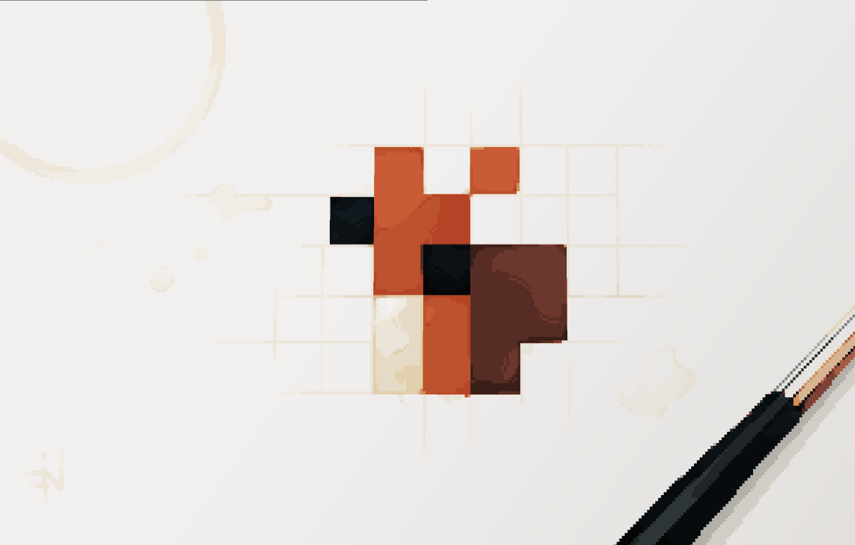 Franrekk's tweet photo. Pixelart but it's watercolour but it's pixelart https://t.co/dyddqWqkv3