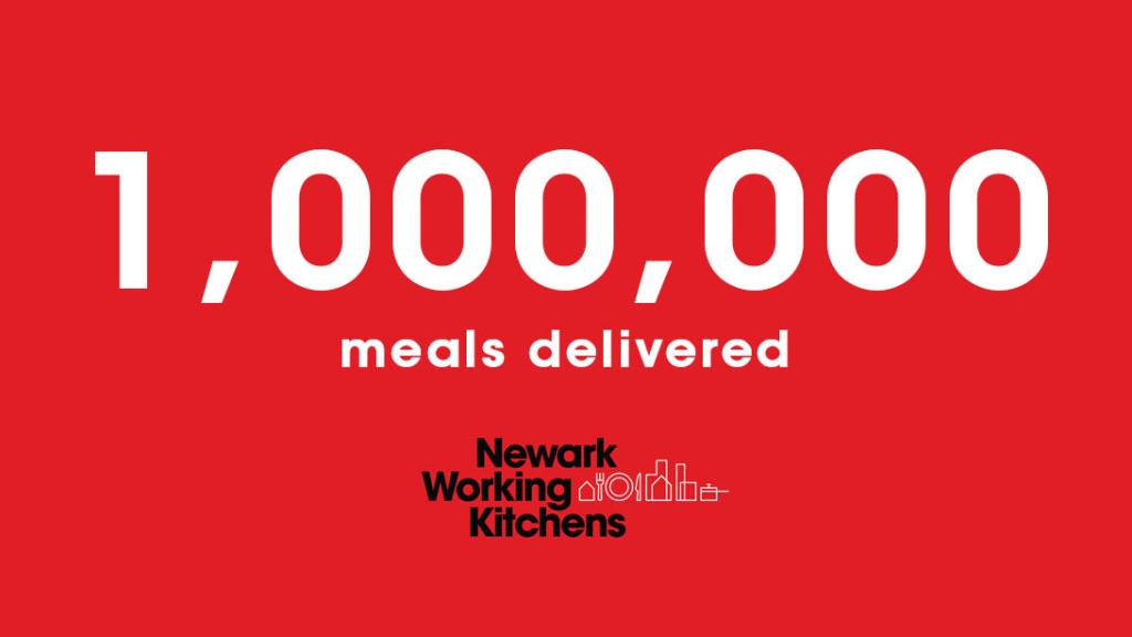 NewsFromAudible's tweet photo. Today, @newarkkitchens celebrates 1 million meals delivered! 🎉 We’re honored to support a mission that has such a large impact on the #Newark community. Read how NWK reached this milestone: https://t.co/yQtTp4aRa7 https://t.co/VpzuWOHVqk