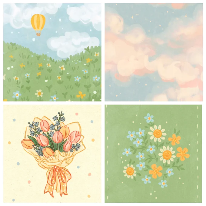 I just uploaded some free wallpapers on gumroad as a thank you for 5k on instagram, but I'll share them here too! 🥰 Twitter deserves wallpapers as well 🌸

https://t.co/rvRqCcXZ4B 