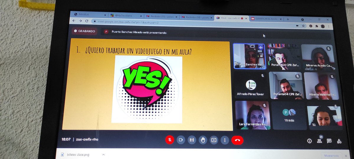 Yolandacc86's tweet image. Último día de curso de #VideojuegosAplicadosAlAula de #OASISCPRZAFRA