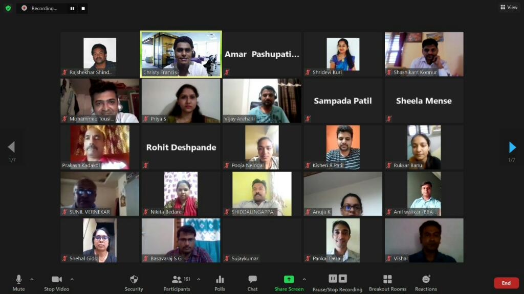CBALC_Official's tweet photo. We were honoured to host Mr. Christy Francis (Accounts Manager - LinkedIn) as the Resource Person for the Webinar on "Creating an Effective LinkedIn Profile" on Thursday, 10th June, 2021 at 04:00 pm.
.
.
#klecbalc #KLECBALCBBA #BBALife #Webinar #LinkedIn #StaffDevelopment https://t.co/9mGusCLLY8