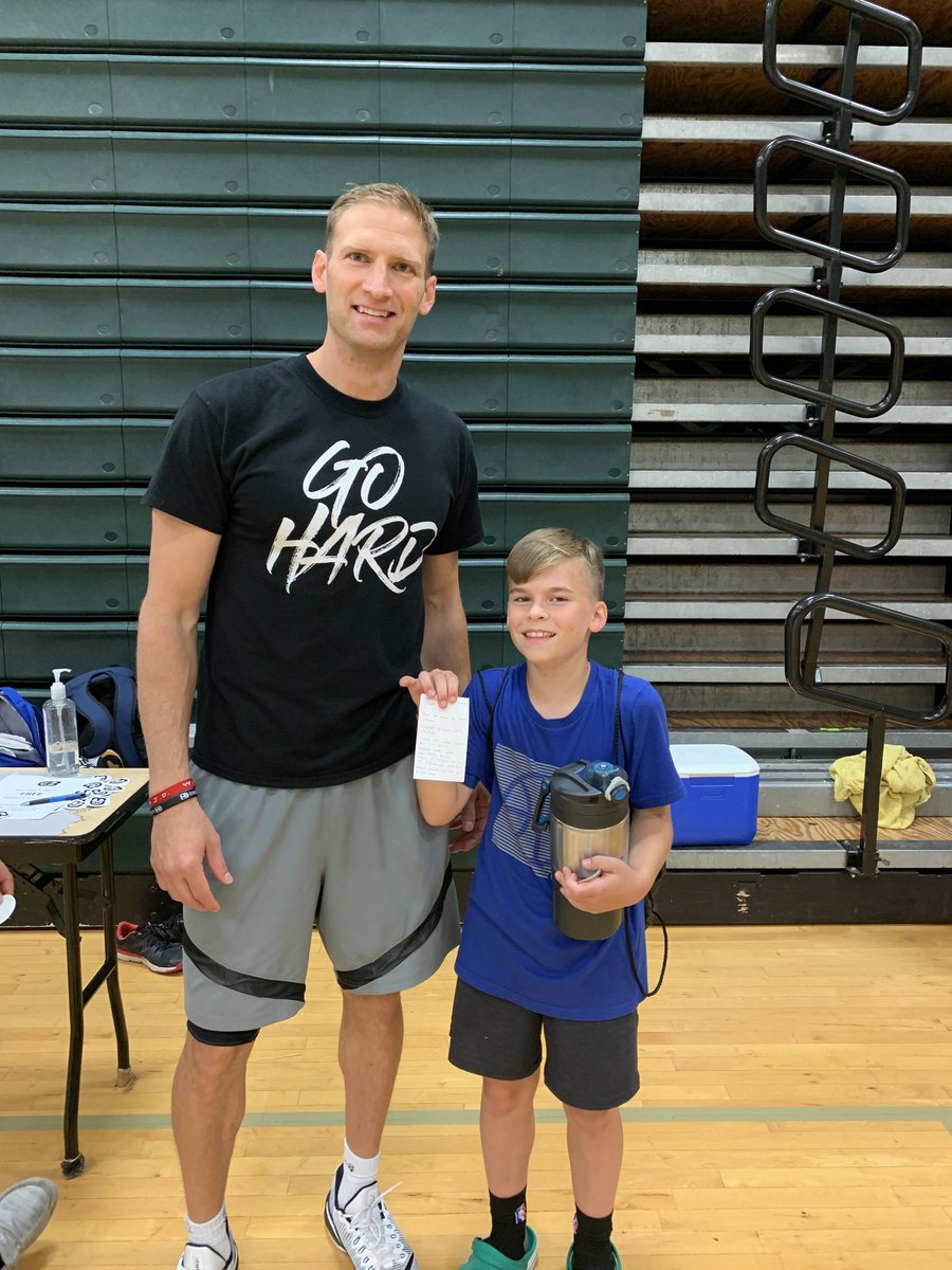 cramerbball's tweet image. You know kids are fired up from camp when they do research on you and bring it in the next day‼️