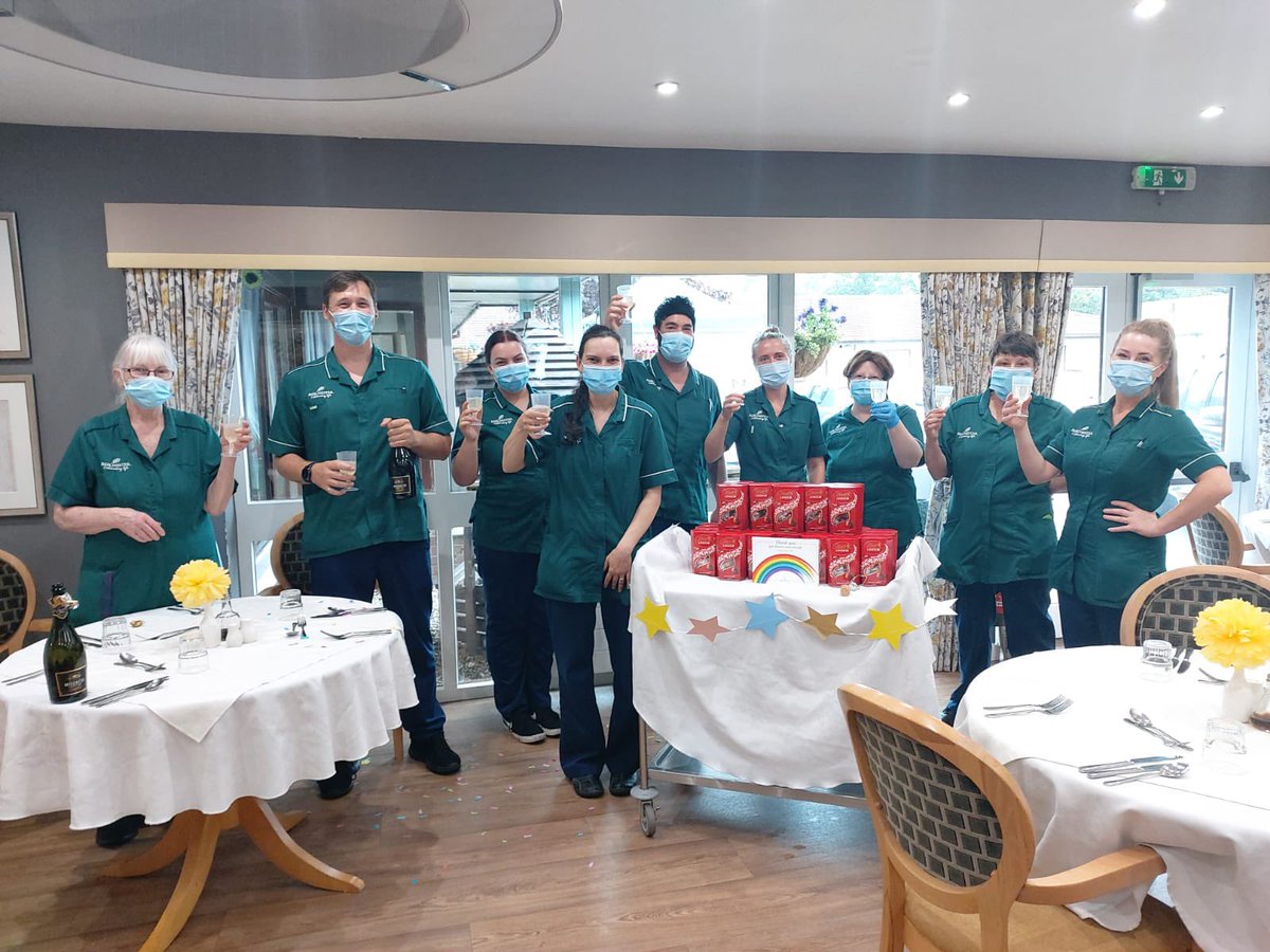 PDderwen's tweet photo. We are celebrating Carers week today at Plas Y Dderwen. 

We are proud of each and every one of our care team for the outstanding care and compassion that they provide to the residents every single day. https://t.co/ulfaV40bCf