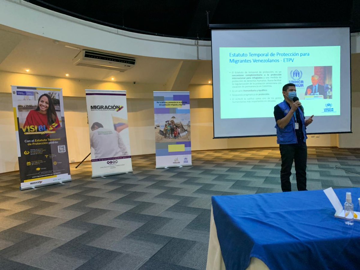 FenalperCo's tweet photo. #ProgramaDDHH| Nos encontramos en el Taller práctico sobre el Estatuto temporal de Protección, con líderes y lideresas refugiadas y migrantes de Norte de Santander. Con participación de @MigracionCol, @ACNURamericas y @SomosPanasCol
Con el apoyo de @USAID_Colombia https://t.co/WrmvDecdJx