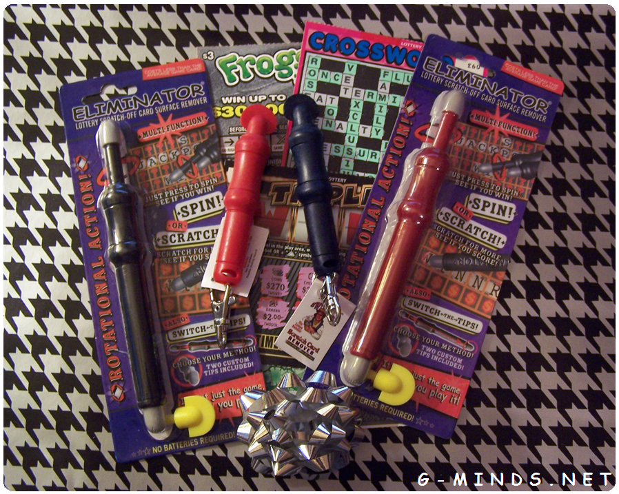 LotteryScratchr's tweet photo. #WrapOneUp with a #ScratchCard or two!
---> https://t.co/Bs5QcJuLUn
#LotterySwindler & #ELIMINATOR #ScratcherTools
#FathersDayGifts
#Birthday #Family #Friends #FathersDay #AdultToys #Lottery #PowerBall #MegaMillions #Toys #Games #AnyOccasion ...#Lotto #Fun #UniqueGifts https://t.co/n3SS6CucoP