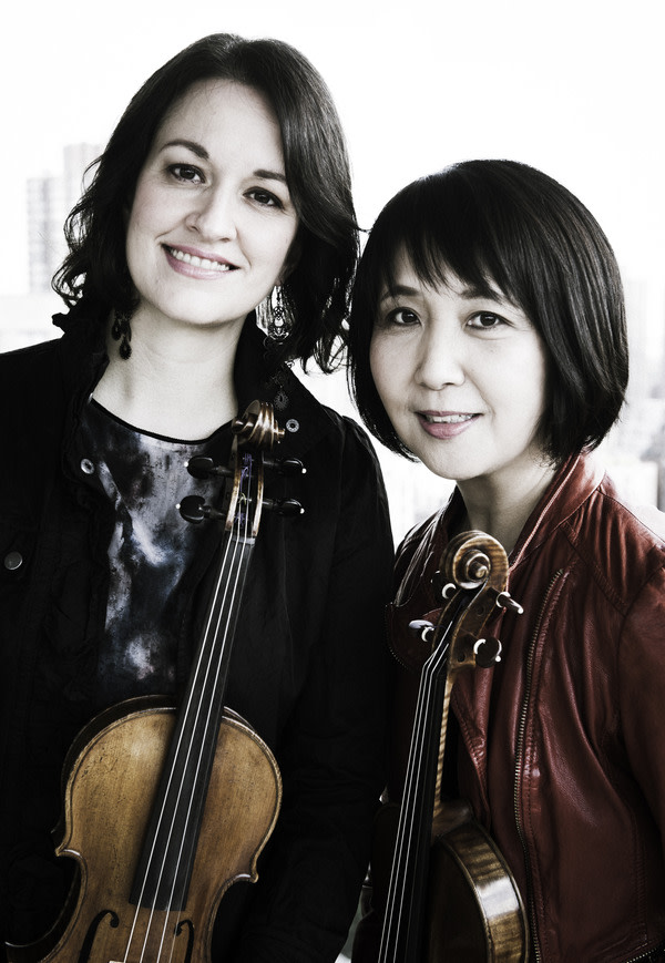 NewMusicUSA's tweet photo. TONIGHT @ 7pm EST, North/South Consonance presents #Miolina (violinists #MioiTakeda & #LynnBechtold) in Tweet Tweet! Works by @hesam_abedini, Lynn Bechtold, @daifujikura, #RuthCrawfordSeeger, #MaxLifchitz, #IssacOtto & #AlvinSingleton. #NYCImpactFund
https://t.co/931GK4Px71 https://t.co/v4zZbRdTn5