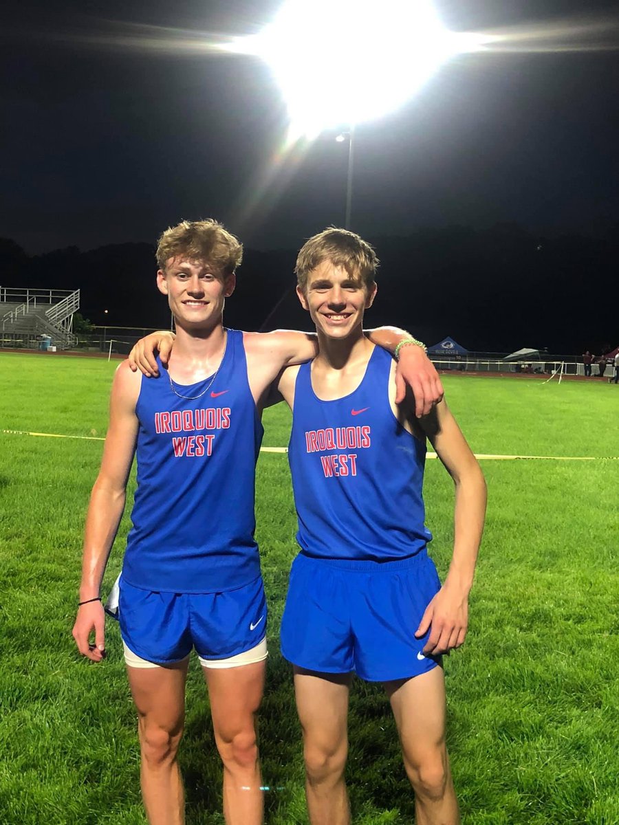 IWHS_Athletics's tweet photo. Congrats Connor Price and  Bryson Grant on advancing to the State Finals in track!! #RaiderPride @IWHSraiders @IwhsPrincipal https://t.co/fswOXm8ofY