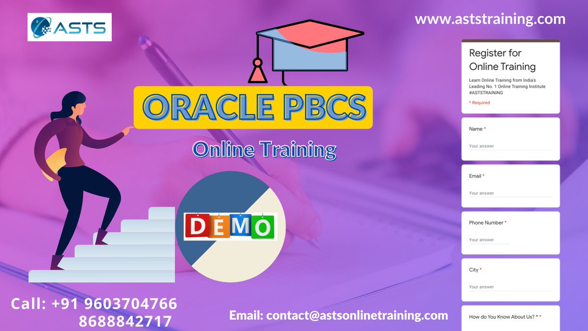 AstsTraining's tweet image. Register For Demo On ORACLE PBCS: bit.ly/2P8kGps
Know More about PBCS: aststraining.com/pbcs-online-tr…
#OraclePBCSTraining #OraclePBCSCertification #PBCSOracle #PBCSOnlineTraining #AstsTraining #PBCSTraining #onlinecourses #learnonline #jobs #career #jobsearch #community #joinus
