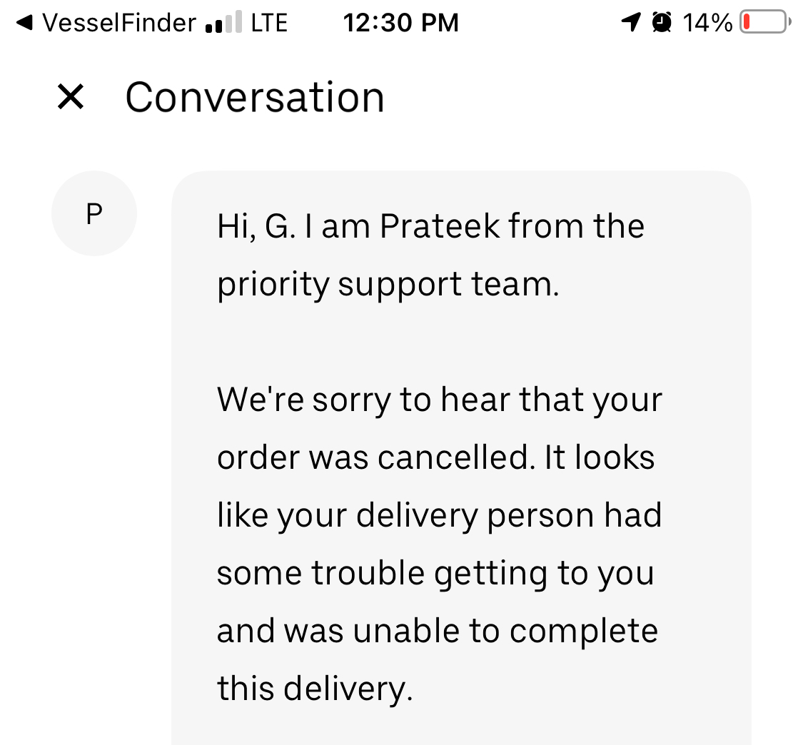 LTravelers's tweet photo. @Uber_Support .@UberEats @Uber_Support @Postmates @Postmates_Help U MUST DO BETTER! It's been 20hrs &amp; it still seems as if all U can do is send generic mgs. NO, there was no technical issue, NO, delivery person didn't have some trouble getting to me. He arrived @ my door w/ this HOT MESS #Fail https://t.co/psZPGpvpQK