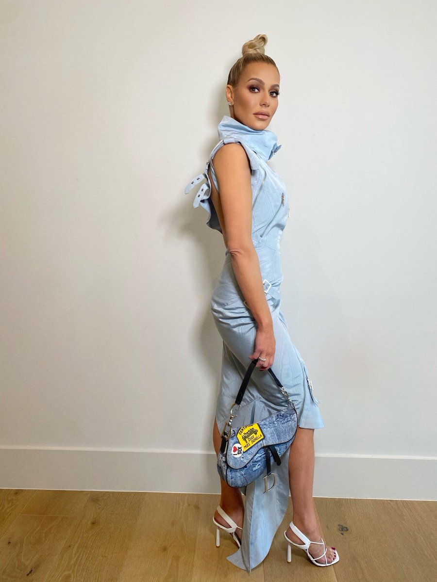 voguemagazine's tweet photo. #RHOBH star @DoritKemsley1 is the vintage style star of the series. The star talks to Vogue about collecting vintage Dior and Vivienne Westwood, her new bridal collection, and what to expect from the show’s eleventh season https://t.co/KlpRLy1tNG https://t.co/JeeMocuWWA