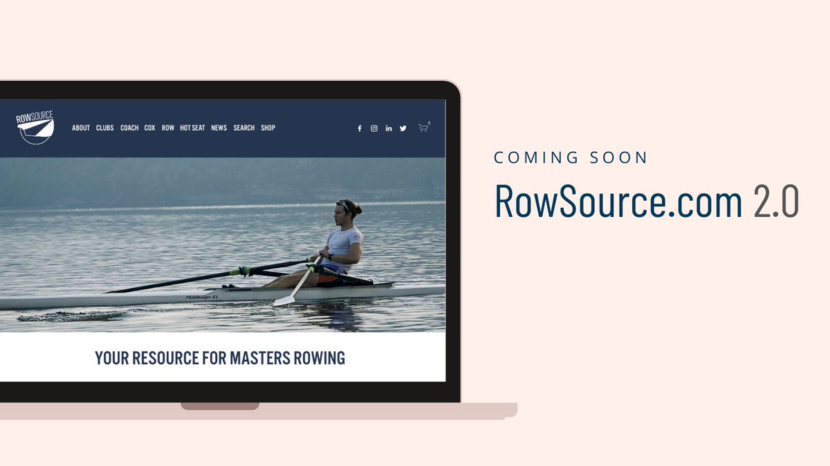 RowSource's tweet image. RowSource was founded on 1/1/14 as a resource for masters rowers, coaches, and coxswains. And our overhauled website is about to launch! If you visited rowsource.com today and hit an error message... we're fixing that and can't wait for you to see the new site.