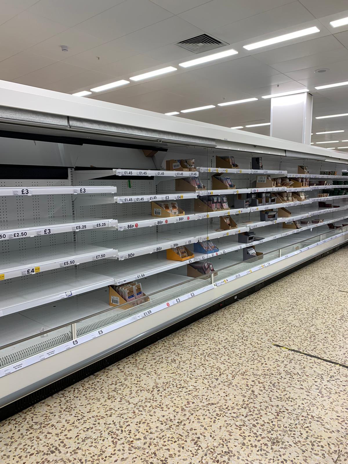 Heswall on Twitter "Absolute scenes Tesco Heswall following the SP