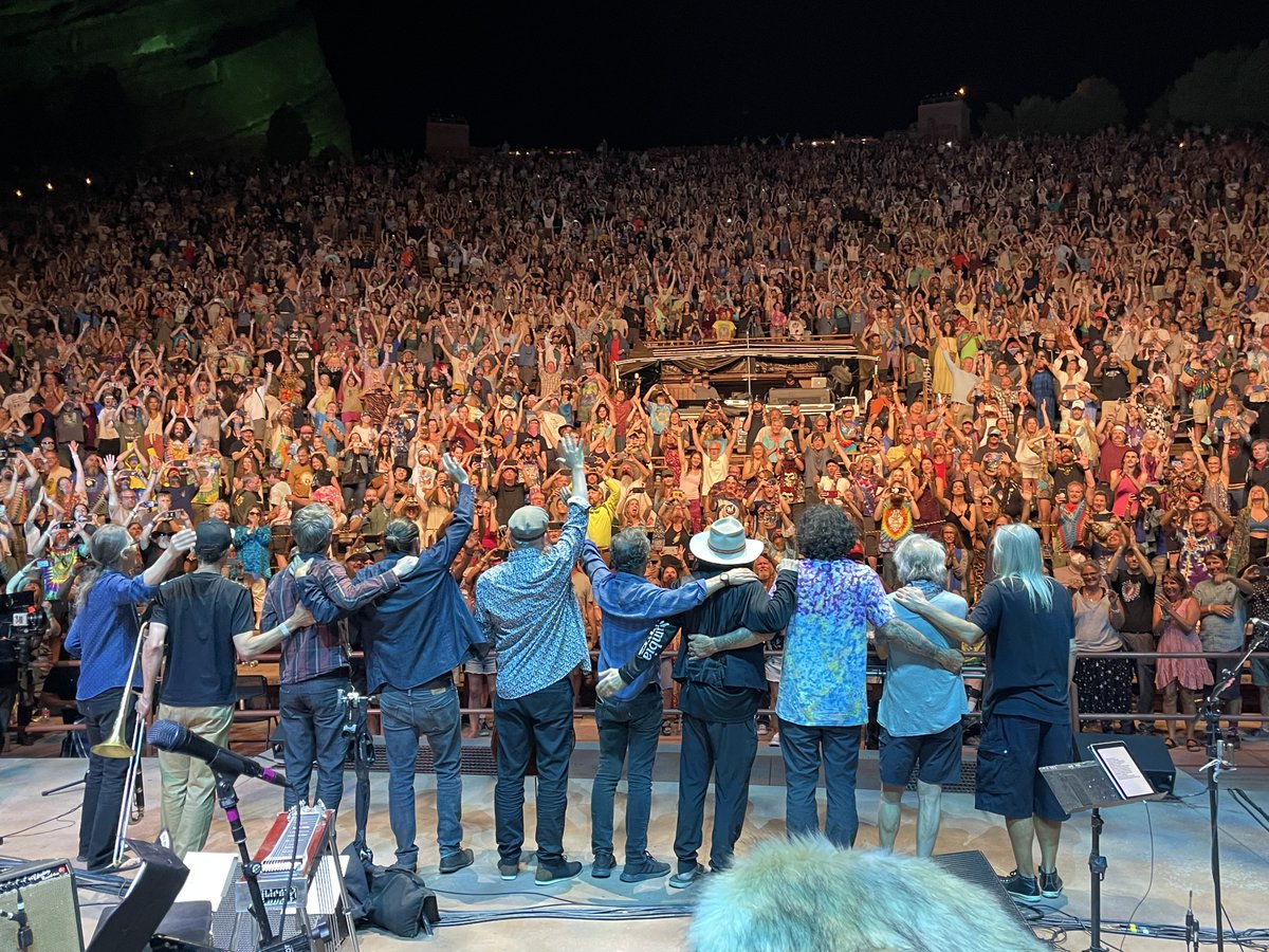 The music never stopped! Thank you for two wonderful nights at <a href="/RedRocksCO/">Red Rocks Park & Amphitheatre</a>. On to Vail next...🐺🌹 📸: Chloe Weir &amp; Matt Busch

You can watch all four Colorado shows live and available for viewing on demand for 48 hours on <a href="/nugsnet/">nugs</a>. 🎟️: Nugs.net/wolfbroslive