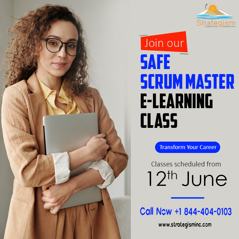 strategisminc's tweet photo. Scrum Master is a most in-demanding course that offers the best jobs in #California USA. Get your seat enrolled right today and get amazing discounts!
Book your seat๐: https://t.co/BP6UtuQAqN
Call: +1 844-404-0103
@swapnassinha
#scrummaster #training #fremontjobs #safessm #USA https://t.co/WgfDxYxHAu