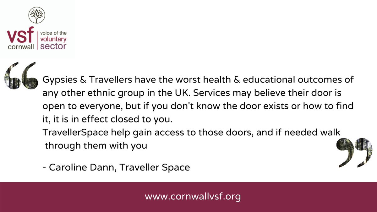 CornwallVSF's tweet photo. Superb @MattTspace worked with their community of #gypsies and travellers to #cocreate #health solutions and create a safe space for the community. Caroline Dann is sharing this inspiring tale on our virtual stage. #CoCreateCornwall #ALtG7 #IAmCornwall @HorizonsNHS @CHAOSTVUK https://t.co/TCnt6tdb1N