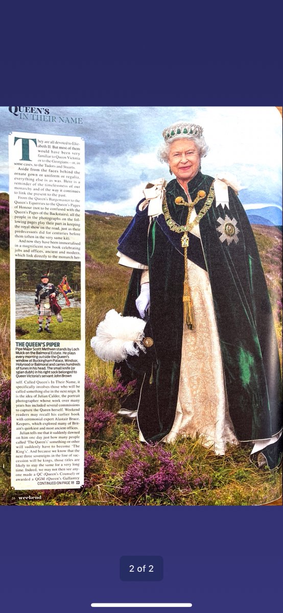 Great wee piece at the weekend in the papers, didn't even know !!