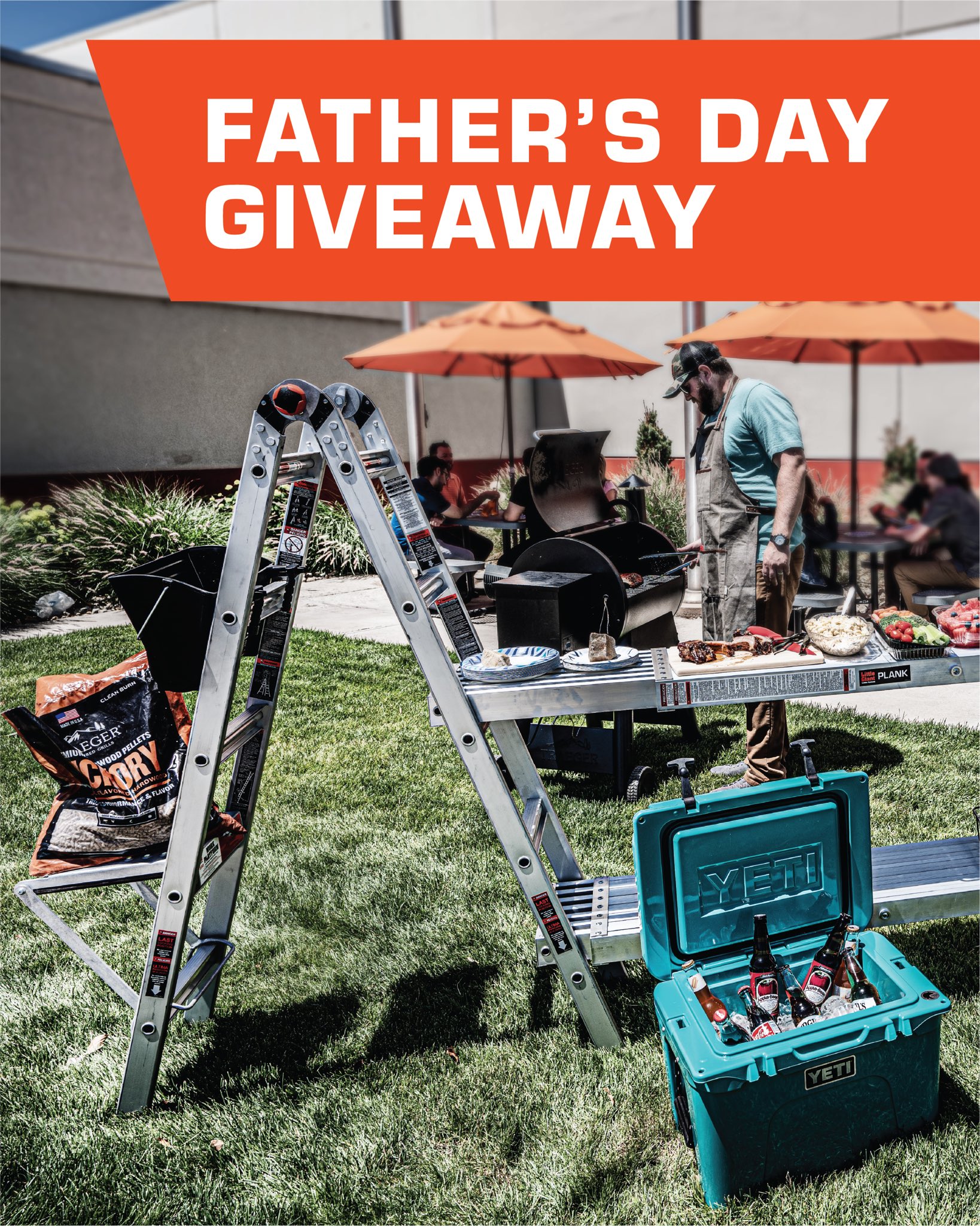 Little Giant Ladders on Twitter: "Little Giants are for more than just  climbing! Enter to win our Father's Day #littlegiantbbq Giveaway on  Instagram! https://t.co/3jcQfyj4kl https://t.co/Msskv2yL2s" / Twitter