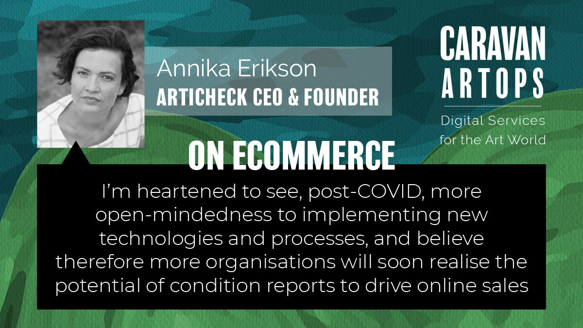 Are you registered? us02web.zoom.us/webinar/regist…

Join us on June 15th, 12pm EST for a special strategy session on Ecommerce for Art Galleries with Annika Erikson of <a href="/Articheck/">Articheck</a>

#artcollectors #artgallery #ecommerce #onlinesales #digitalmarketing #fineart #artmarket #ovr #caravan