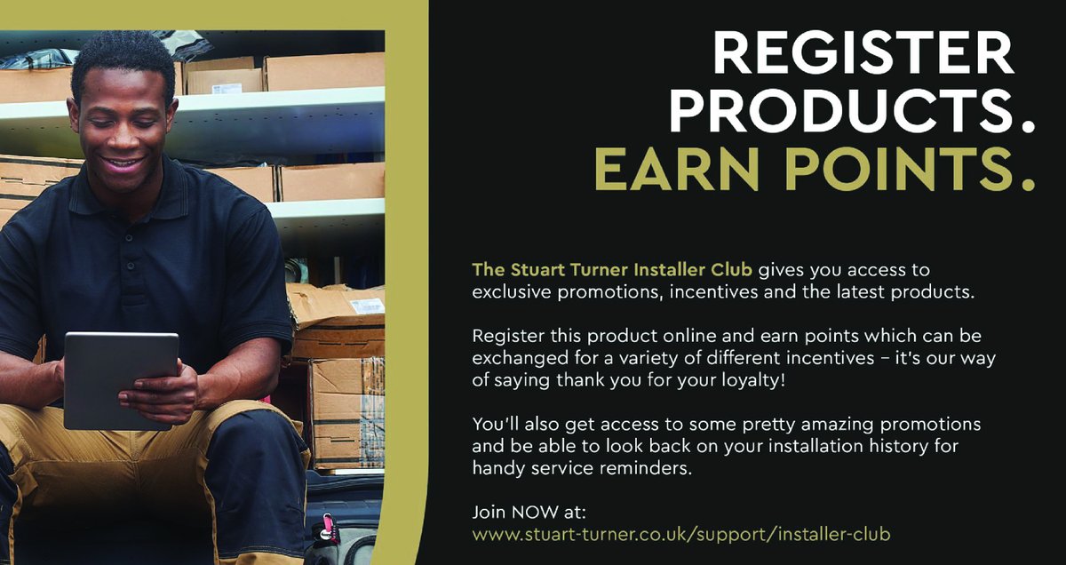 Keep a look out on our website for weekly webinars! Our National Training Manager hosts training sessions tailored to Installers. This Friday at 2.00pm we will be discussing our Stuart Turner Pulse Circulators. 

Click here to sign up: bitly.ws/dLL8

#POWERINGWATER